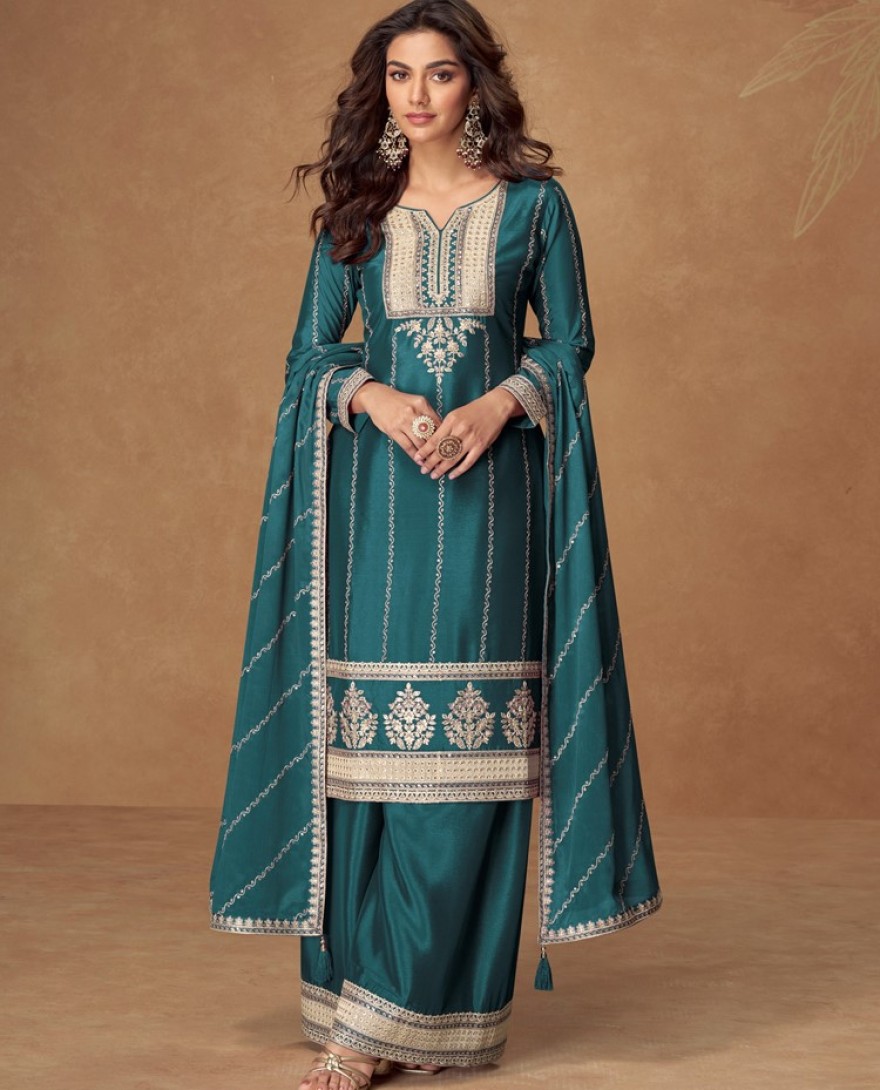 10267 - Emerald Enchantment with Golden Accents suit 